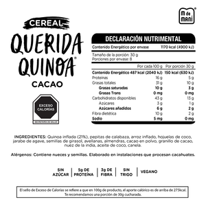 Querida Quinoa Cacao 240g