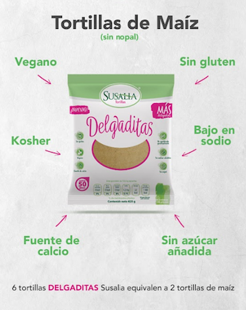 Tortillas Delgaditas 625g