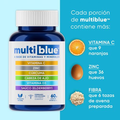 Vitaminas Multiblue (60 Caps)