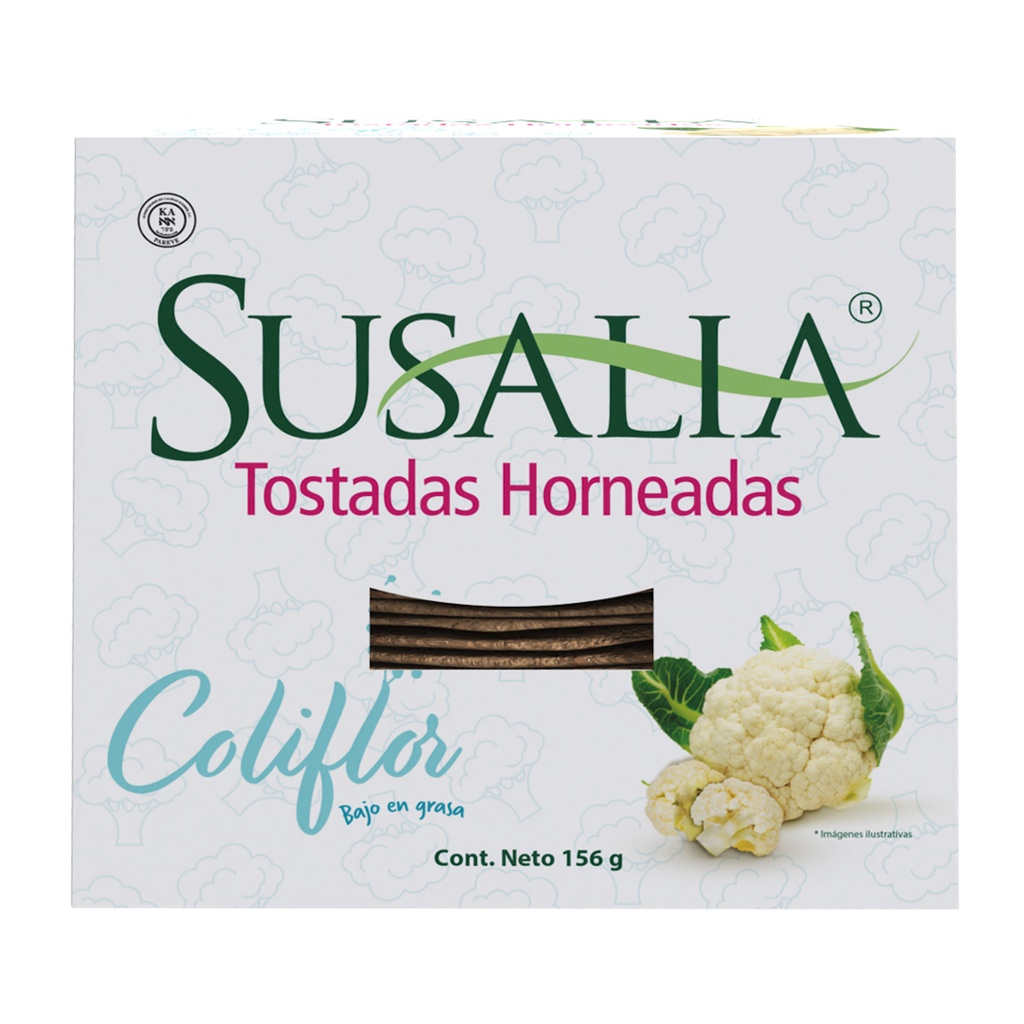 Tostada de Coliflor 156g