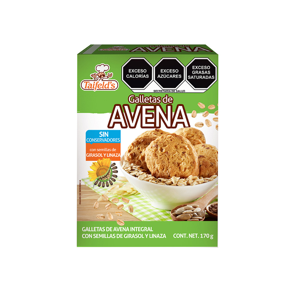 Galletas Avena Integral 170g