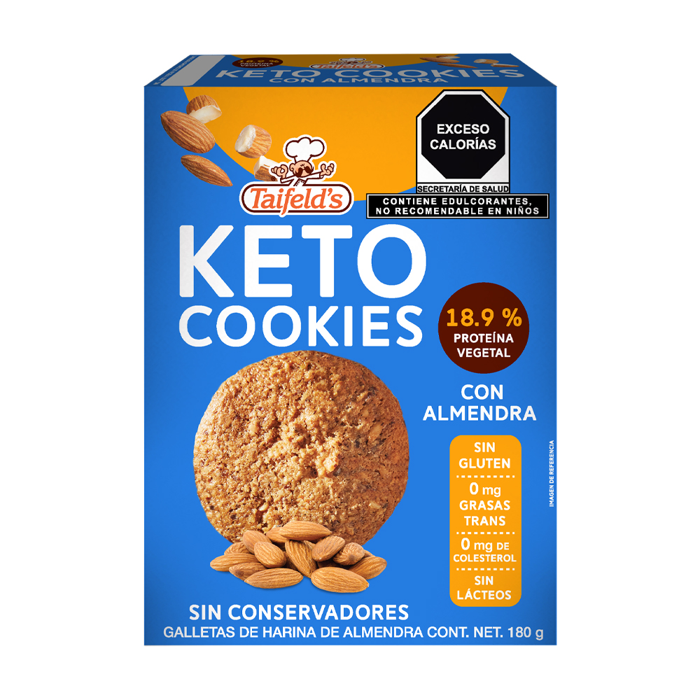 Galleta Keto de Almendra 180g