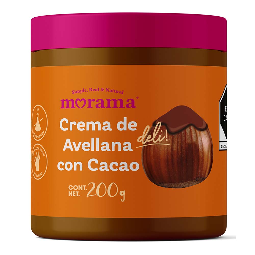 Crema Avellana Cacao Morama 200g